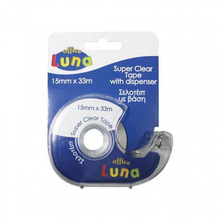 Stationary Super Clear Tape Luna...