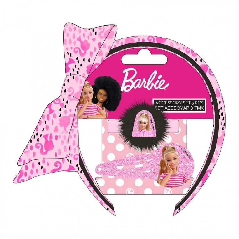 Hair Accessories Set Barbie 3pcs...
