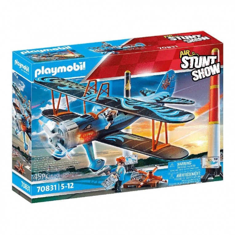 Playmobil Air Stunt Show Διπλάνο...