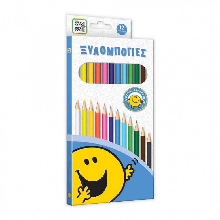 Colored Pencils Mr. Happy 12 pcs...