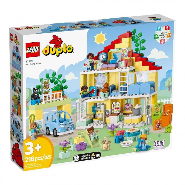 LEGO Duplo Town 3in1 Family House...