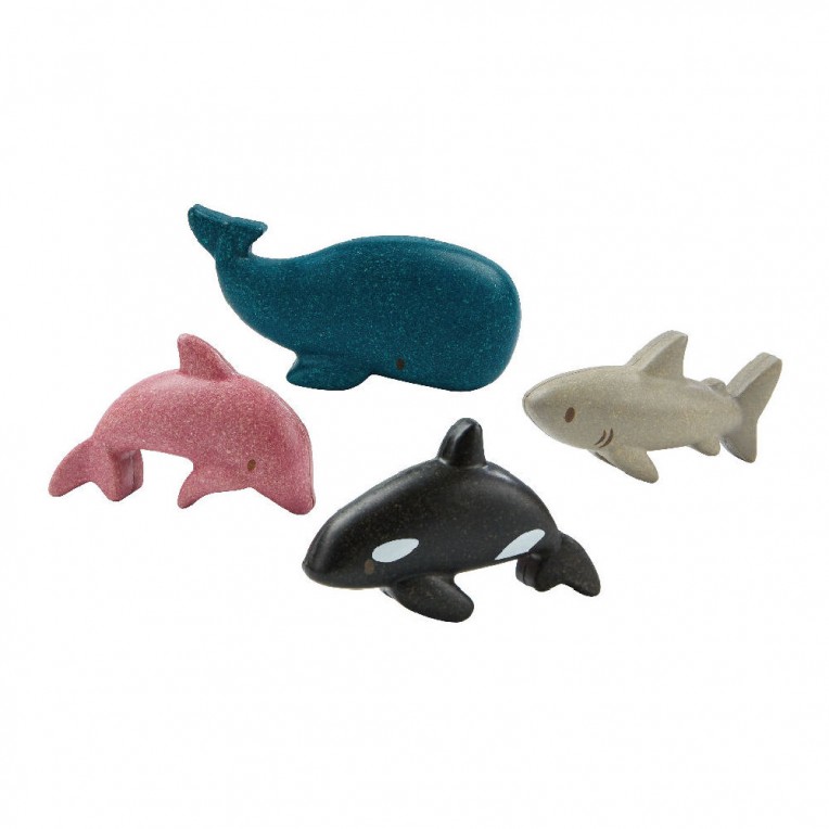 Plan Toys Σετ με ζώα της θάλασσας (6129)