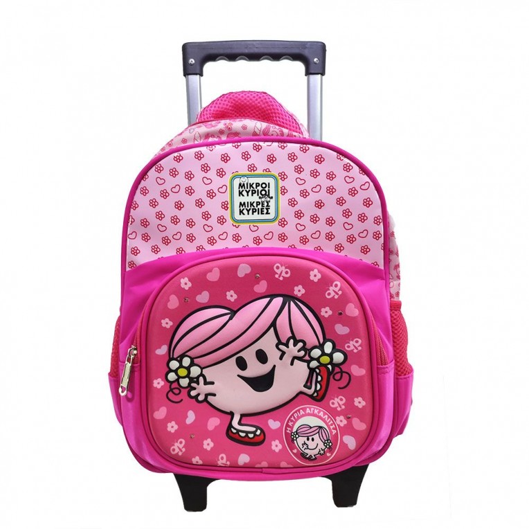 Junior Trolley Backpack Miss Hug 3D...