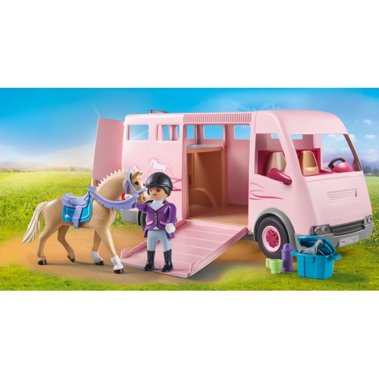 Playmobil 70511 Country - Car with Pony Trailer