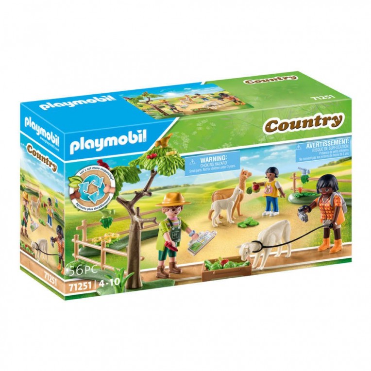 Playmobil Country Alpaca Hike (71251)