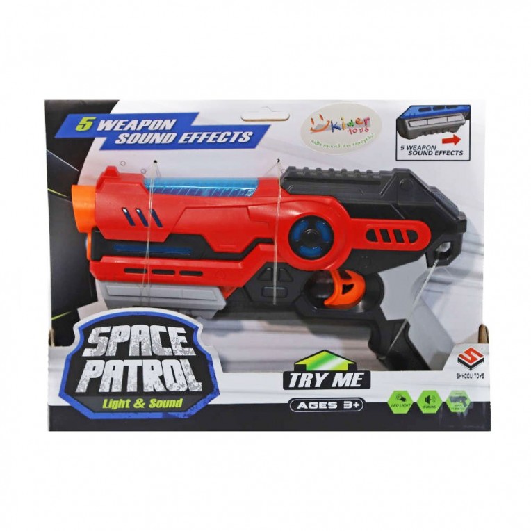 Space Patrol Pistol with Light and...