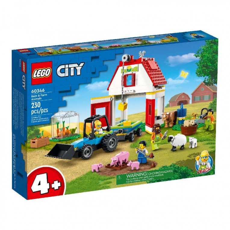 LEGO City Barn & Farm Animals (60346)