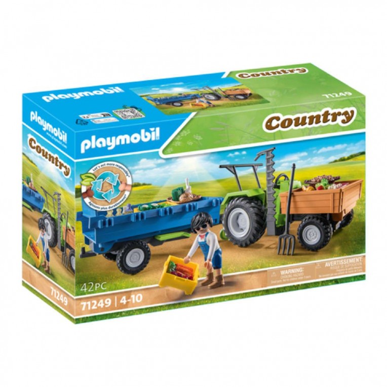 Playmobil Country Αγροτικό Τρακτέρ με...