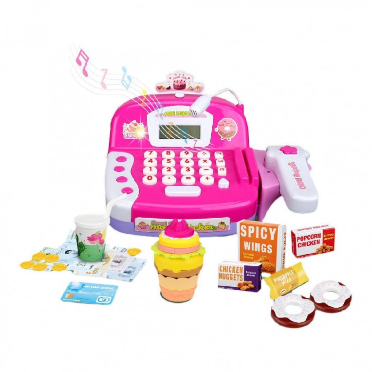 Cash Register and Microphone with...