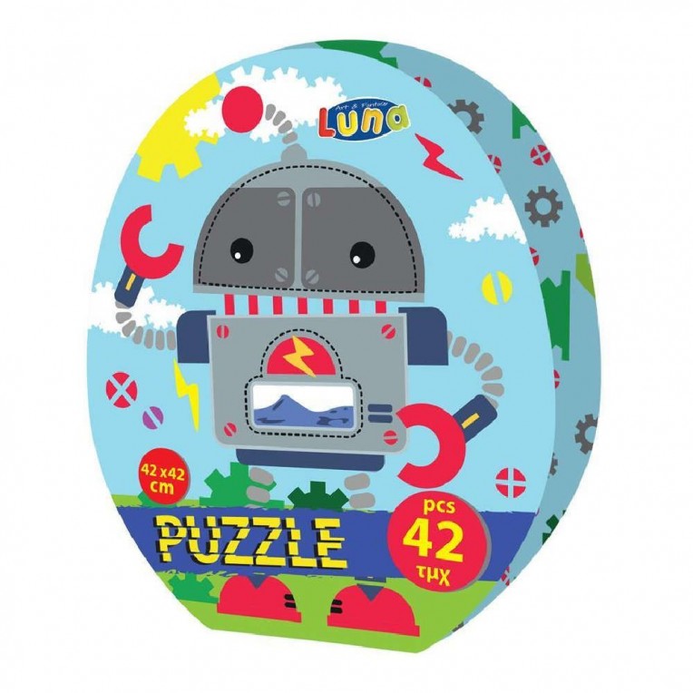 Puzzle Robot 42 Pieces (0621741)