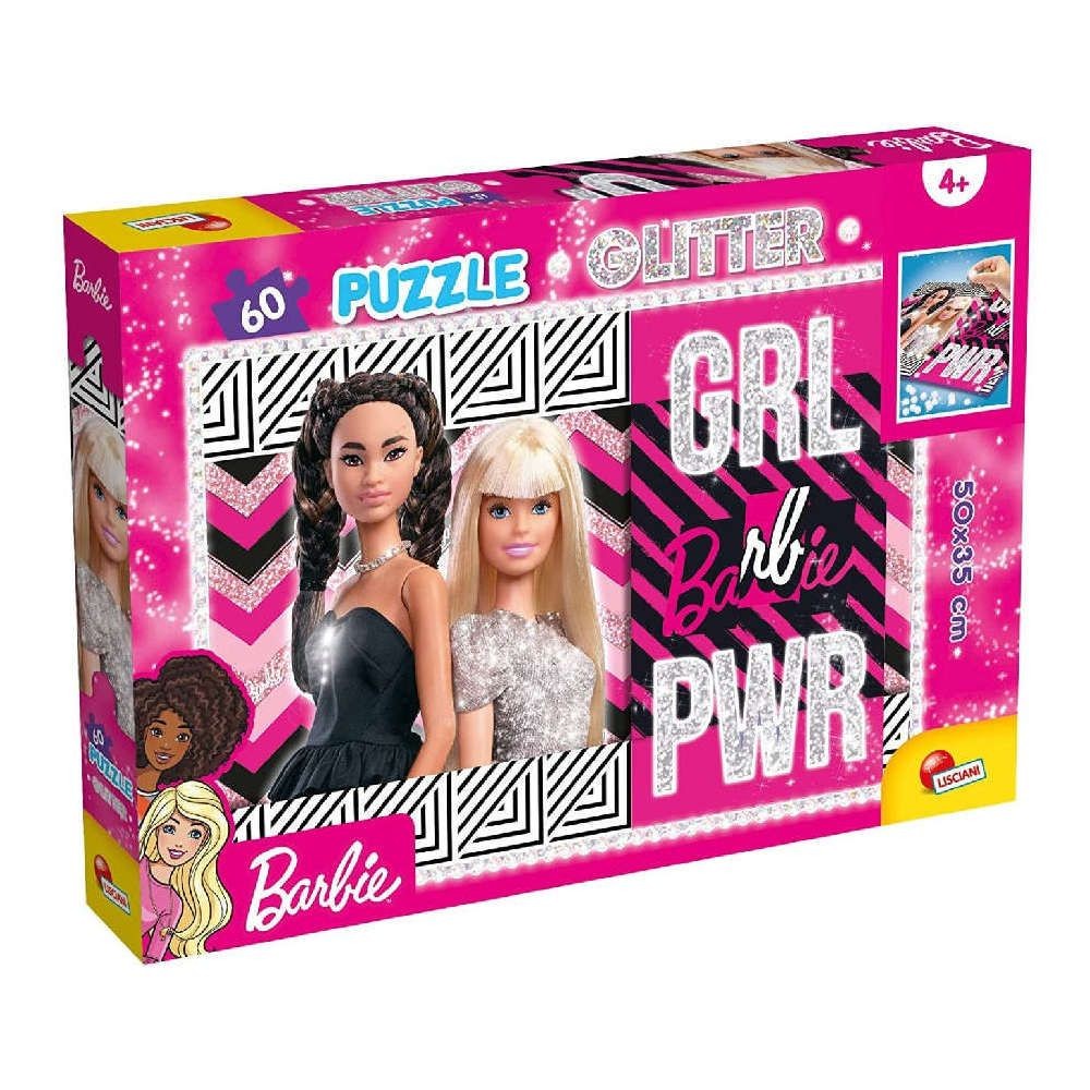 Lisciani Puzzle Barbie Glitter Girl Squad 60 Pieces (81172)