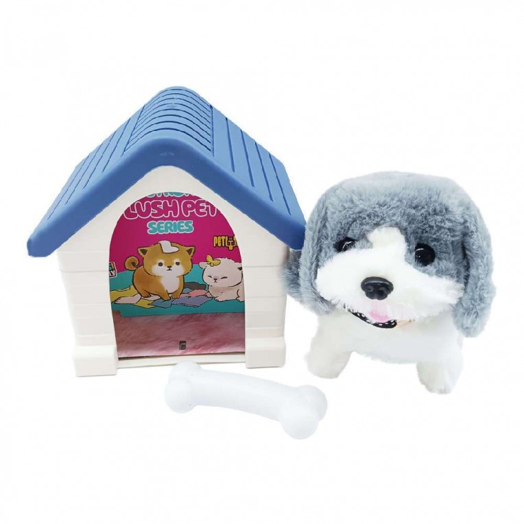 Plush Dog with House Set (000622394)