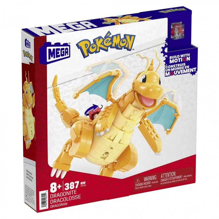 Mega Bloks Pokemon Dragonite 387pcs...