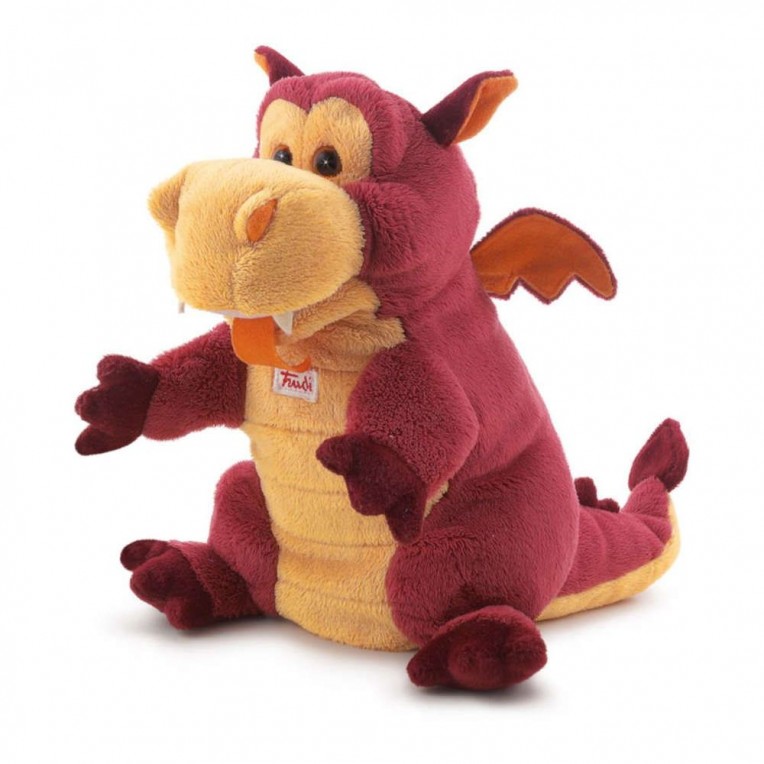 Trudi Plush Puppet Dragon (TUD81000)