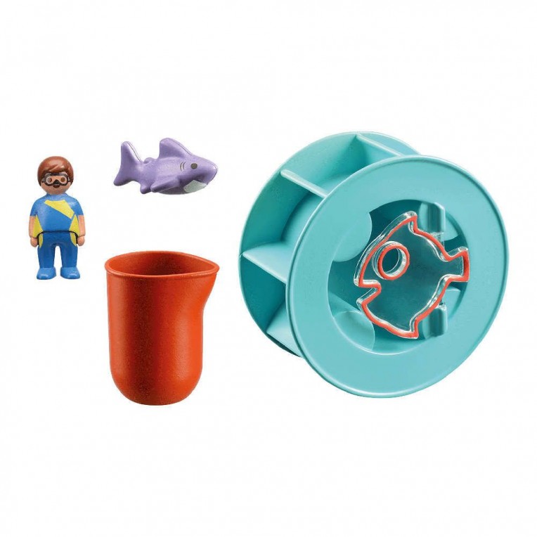 PLAYMOBIL King of the Sea with Shark Carriage 