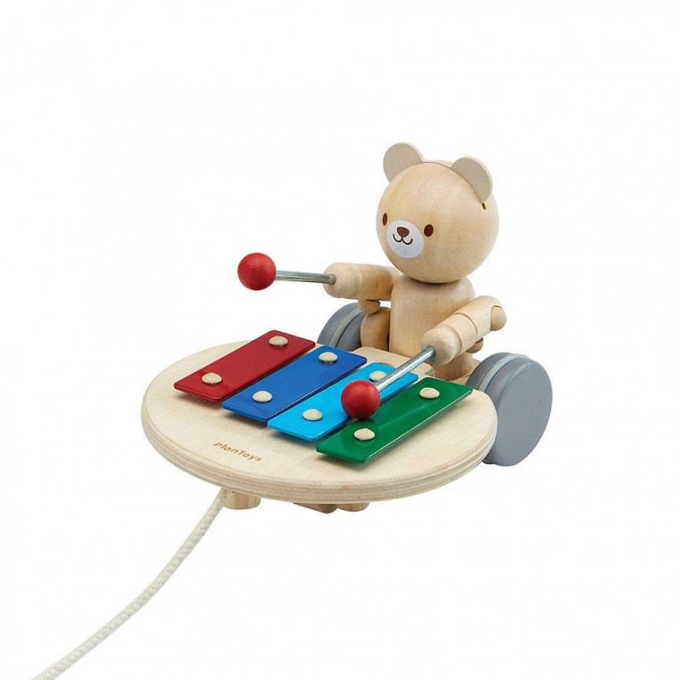 Plan Toys Wooden Pull-along Musical...