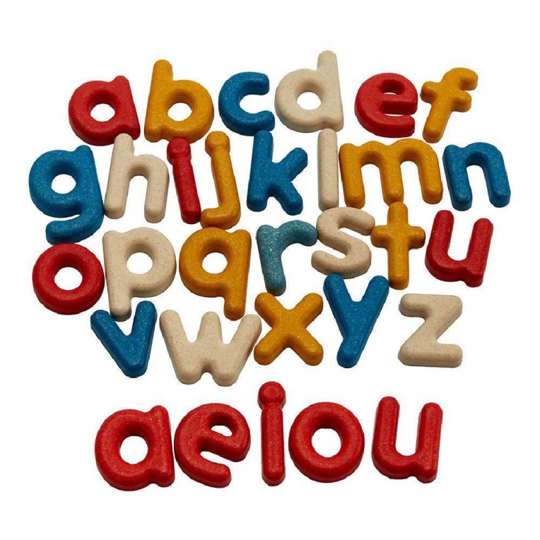Plan Toys Wooden Lower Case English...