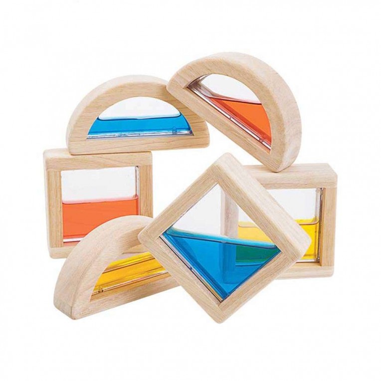 Plan Toys Wooden Water Blocks (5523)