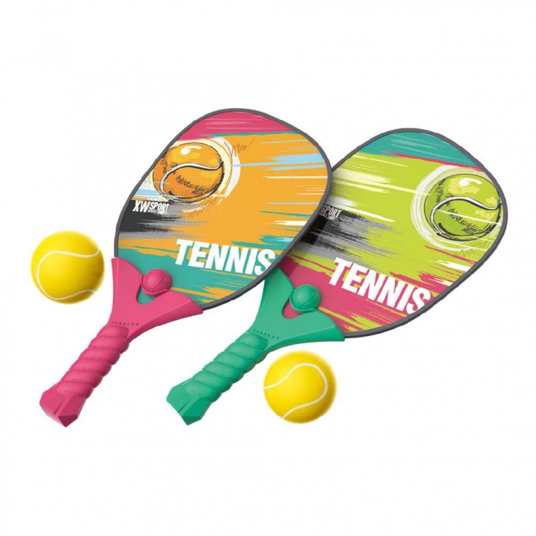 Luna Tennis Rackets with 2 Balls...
