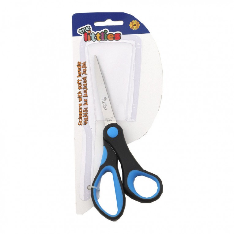 Scissors with soft handle The...