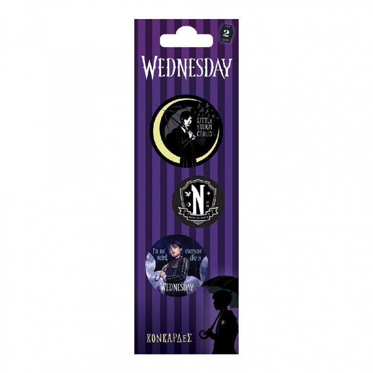 Badges Wednesday Νο2 (HP.BAD.0010)