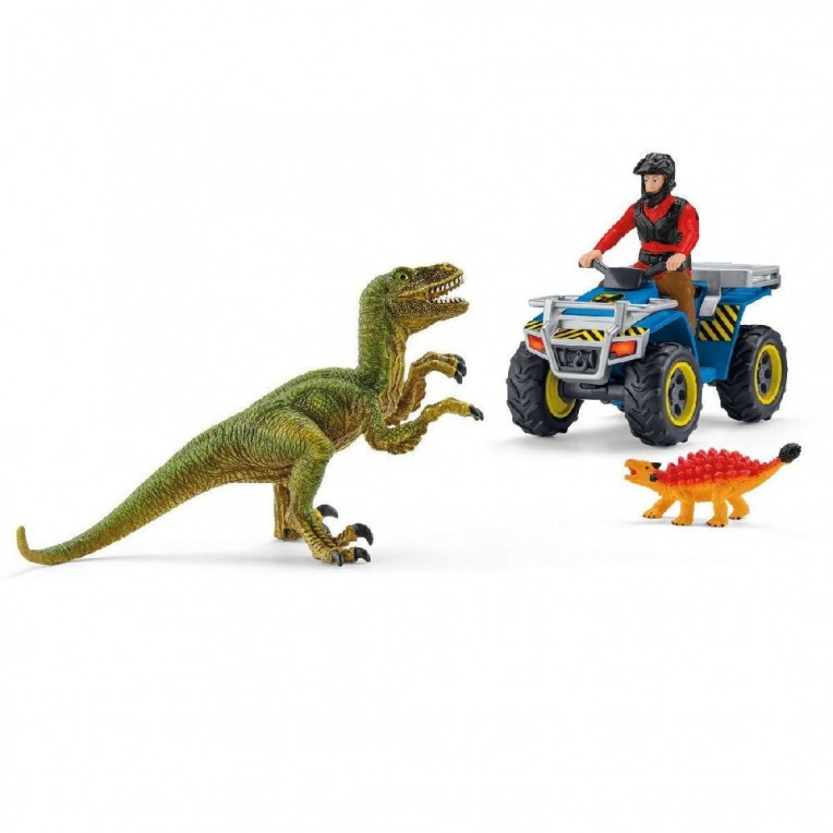 Schleich Dinosaurs Quad Escape From...
