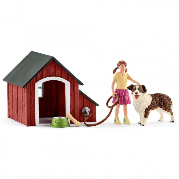 Schleich Farm World Dog Kennel (SC42376)