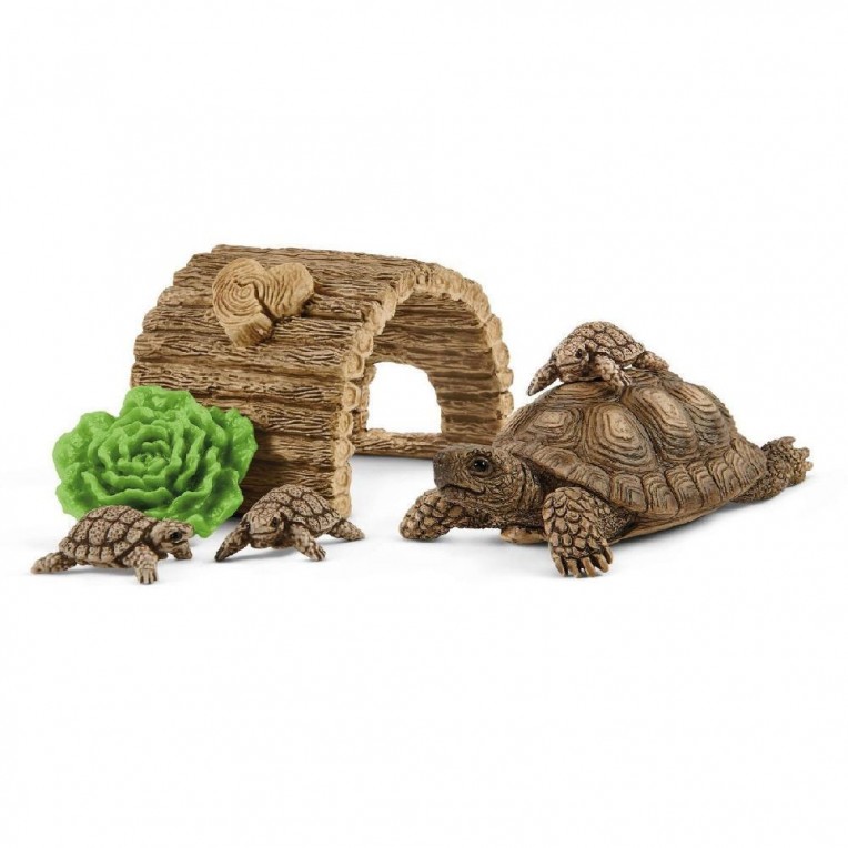 Schleich Wild Life Tortoise Home...