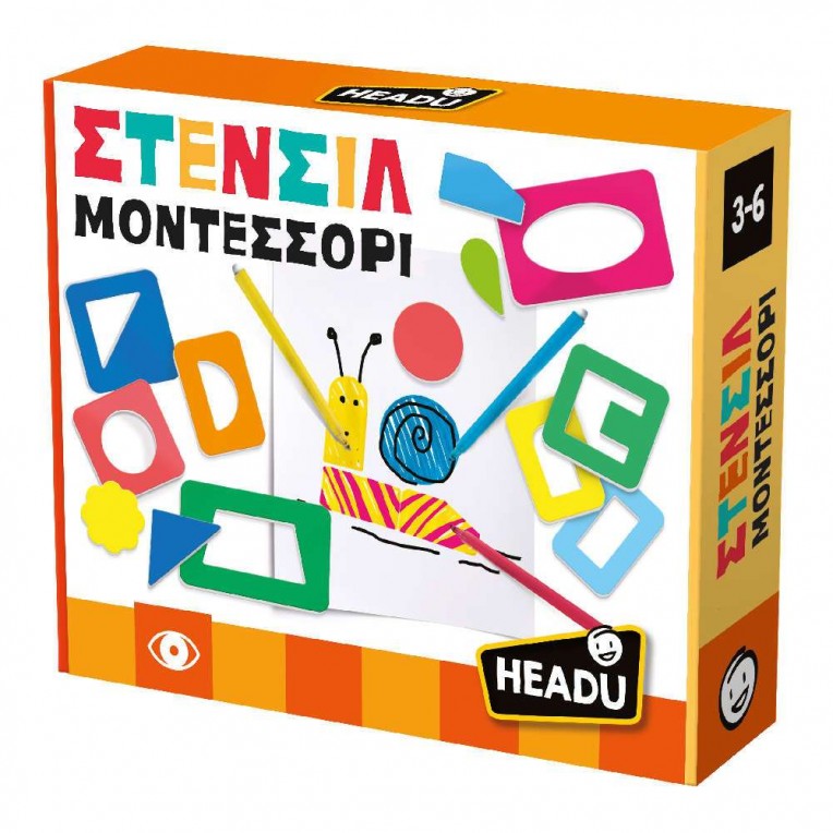 Headu Stencil Montessori (52293)