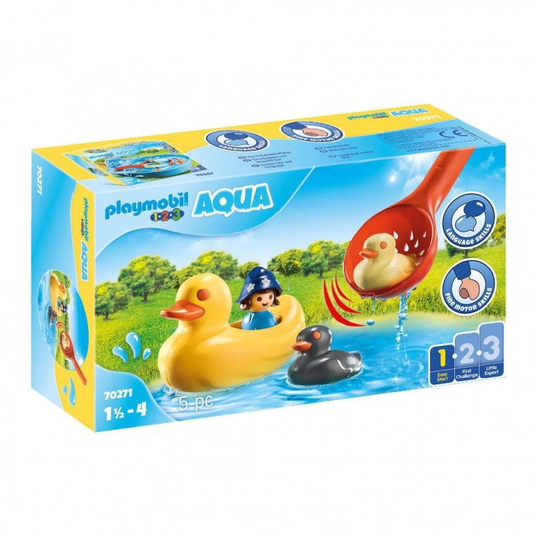 Playmobil 1.2.3 Aqua Duck Family (70271)