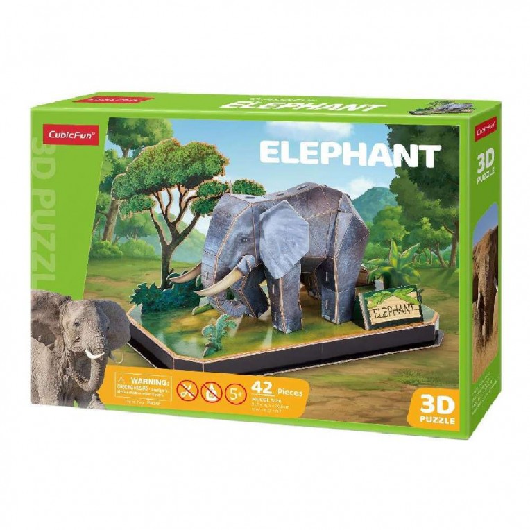 CubicFun 3D Παζλ Animal Pals Elephant...