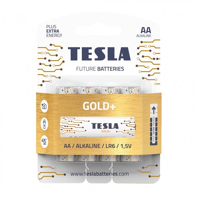 Tesla Batteries Alkaline Gold+ LR06...