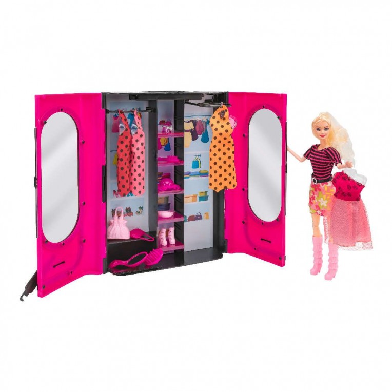 Olly Fashion Doll with Wardrobe and...