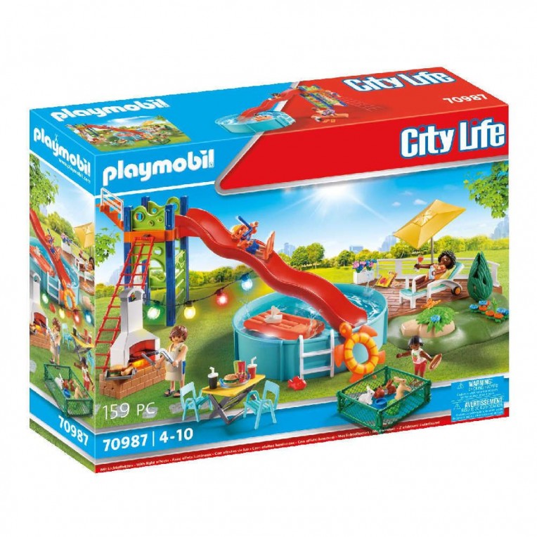 Playmobil City Life Πάρτυ στην Πισίνα...