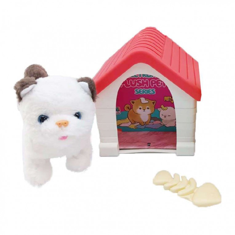 Plush Cat with House and Accessory -...
