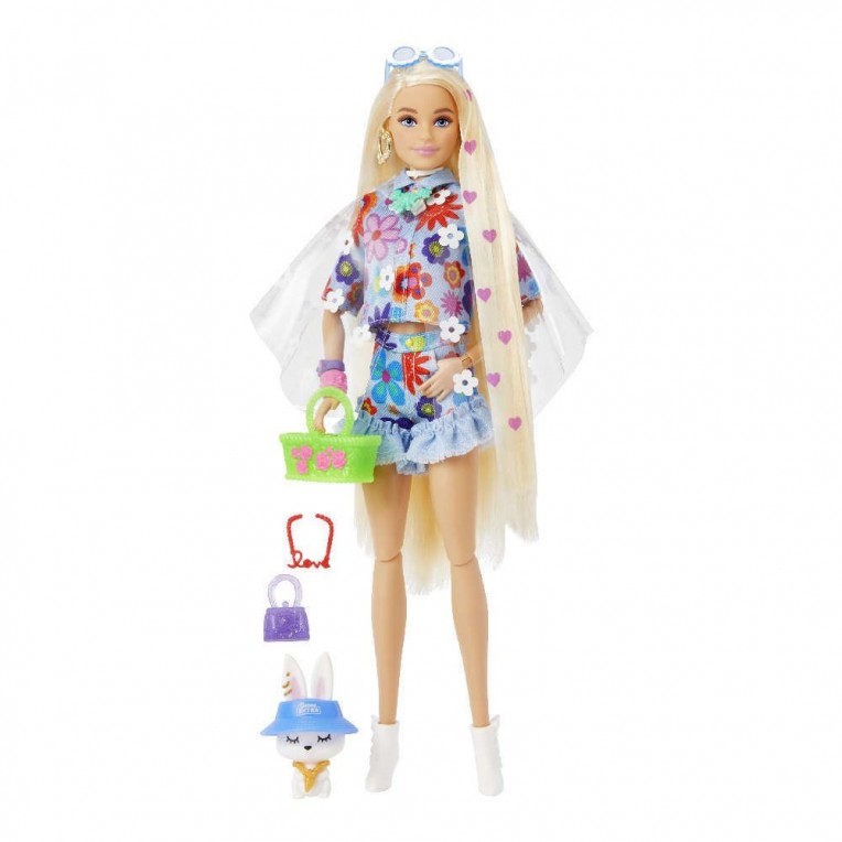 Barbie Extra Κούκλα Flower Power (HDJ45)