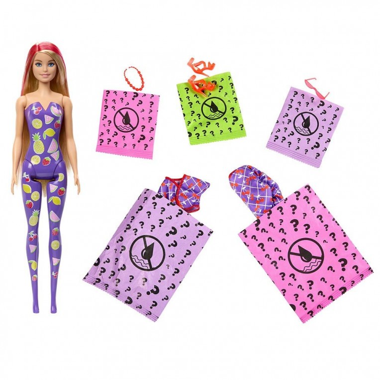 Barbie Color Reveal Sweet Fruit Series Doll (HJX49)
