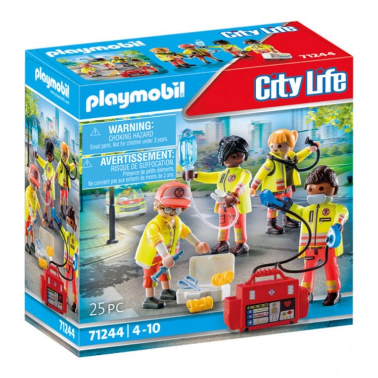 Playmobil City Life Ομάδα Διάσωσης...