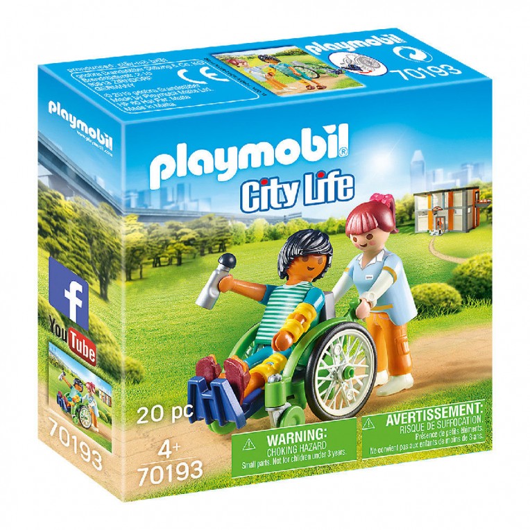 Playmobil City Life Ασθενής με...