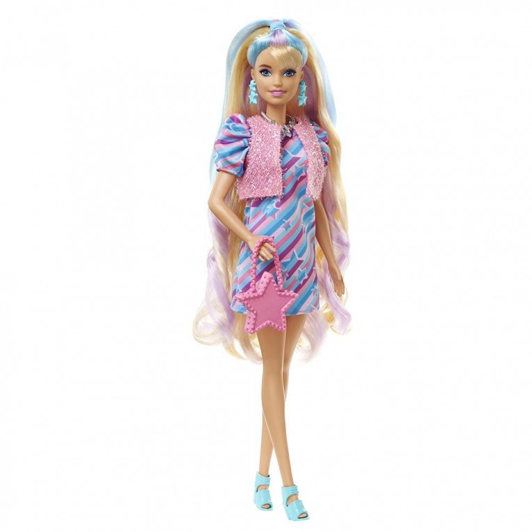 Barbie Κούκλα Totally Hair Stars (HCM88)