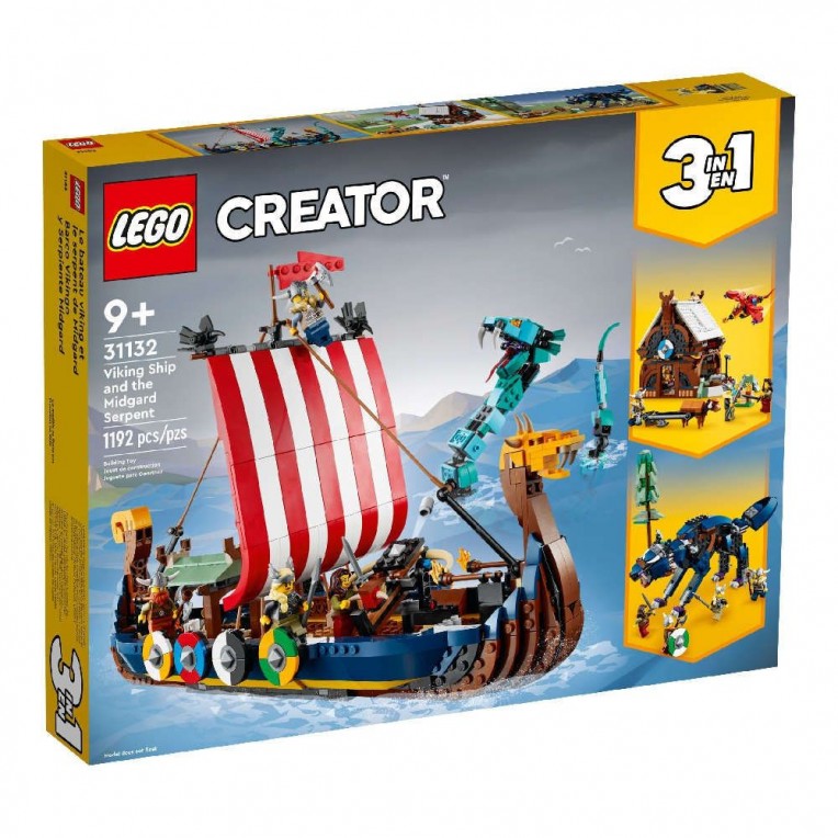 LEGO Creator Viking Ship and the...