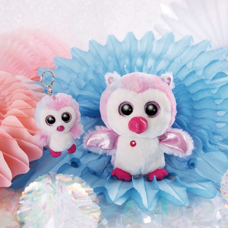 Nici Plush Keychain Glubschis Owl Princess Holly 9cm (NIC46313)