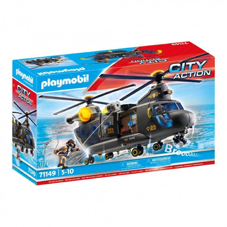 Playmobil City Action Ελικόπτερο...