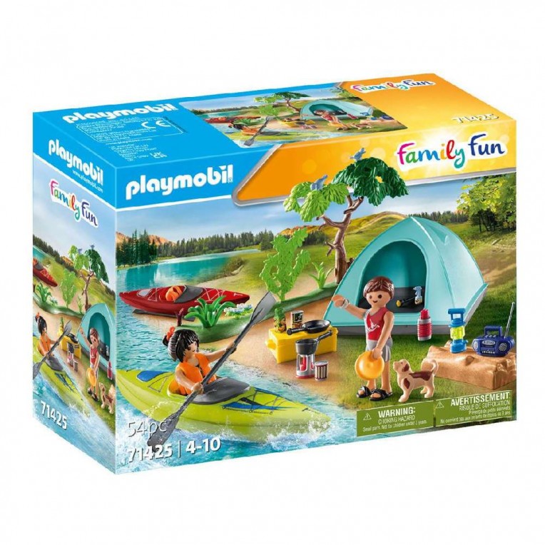 Playmobil Family Fun Campsite with Campfire (71425)