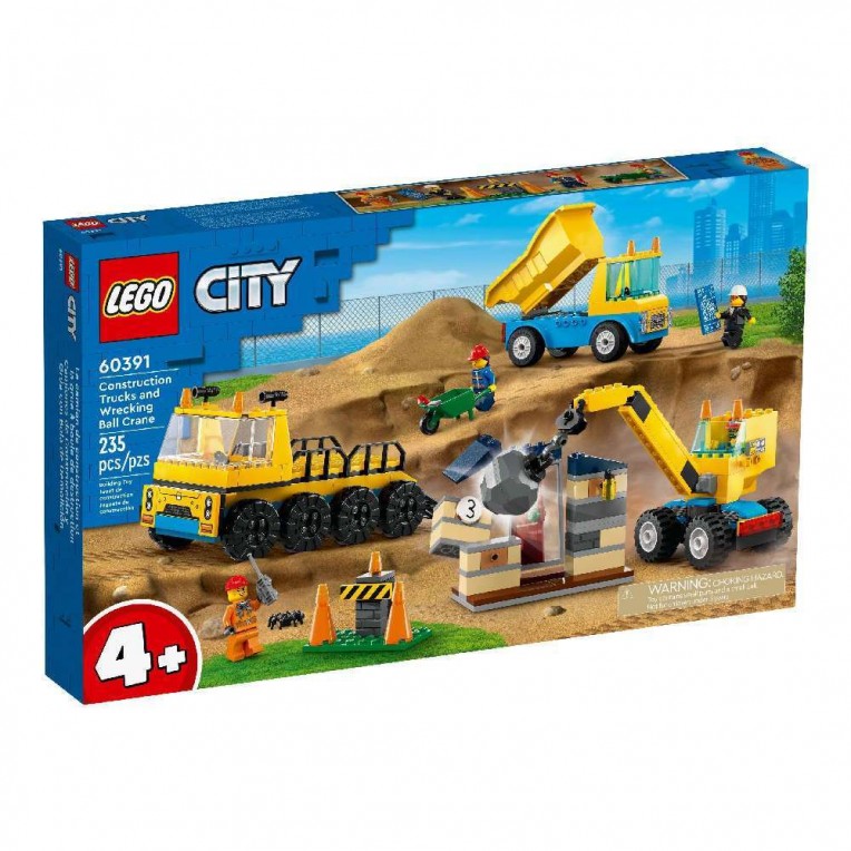 LEGO City Construction Trucks and...