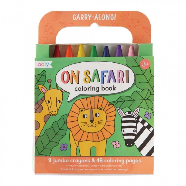 Ooly Carry Along Coloring Book with...