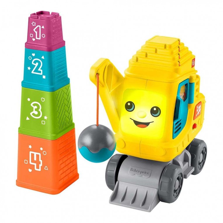 Fisher-Price Count & Stack Crane (HWY62)