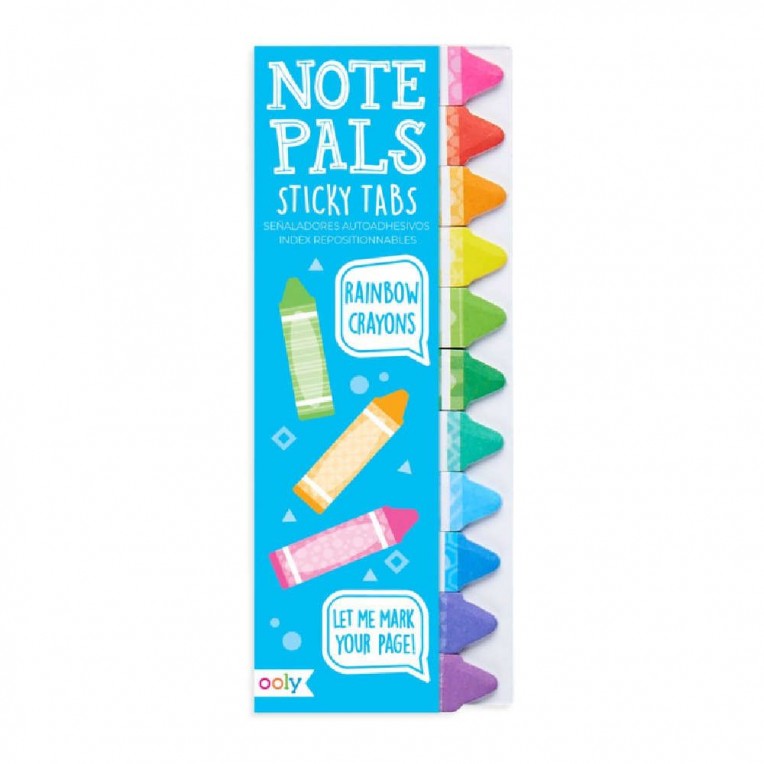 Ooly Note Pals Sticky Tabs Rainbow...