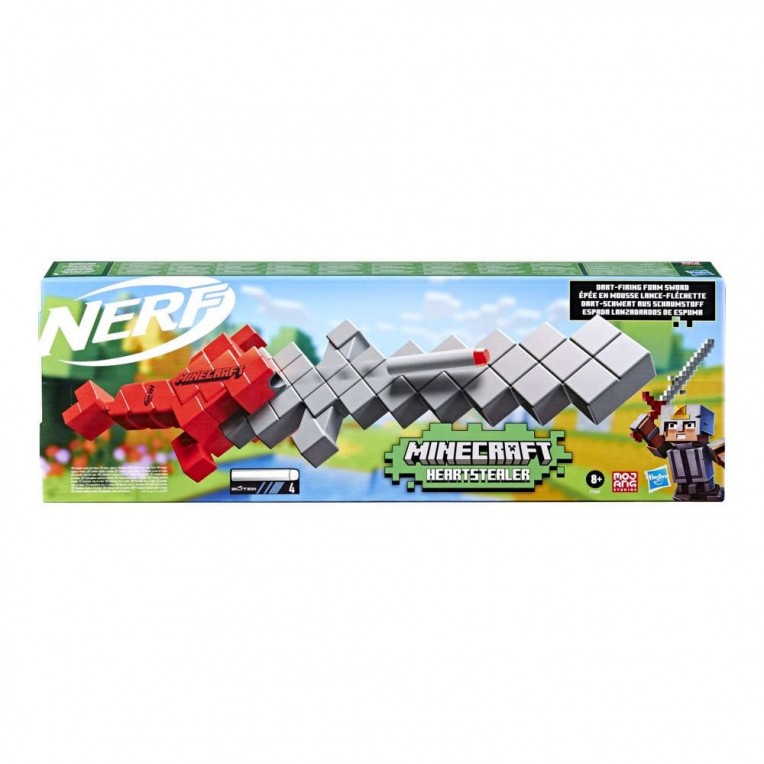 Nerf Minecraft Blaster Heartstealer Sword (F7597)