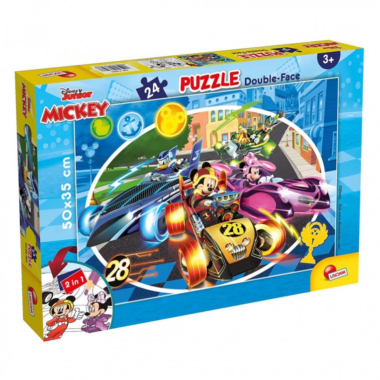 Lisciani Puzzle Double-Face Mickey...